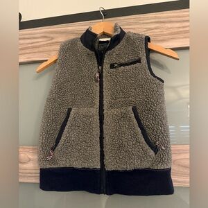 Crewcuts Charcoal Fleece Vest